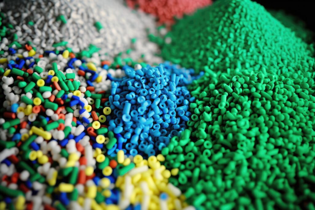 colorful stack sprinkles generative ai 1024x683 - Plastic Material: What Is It? How Is It Used? Types Of Plastic Materials